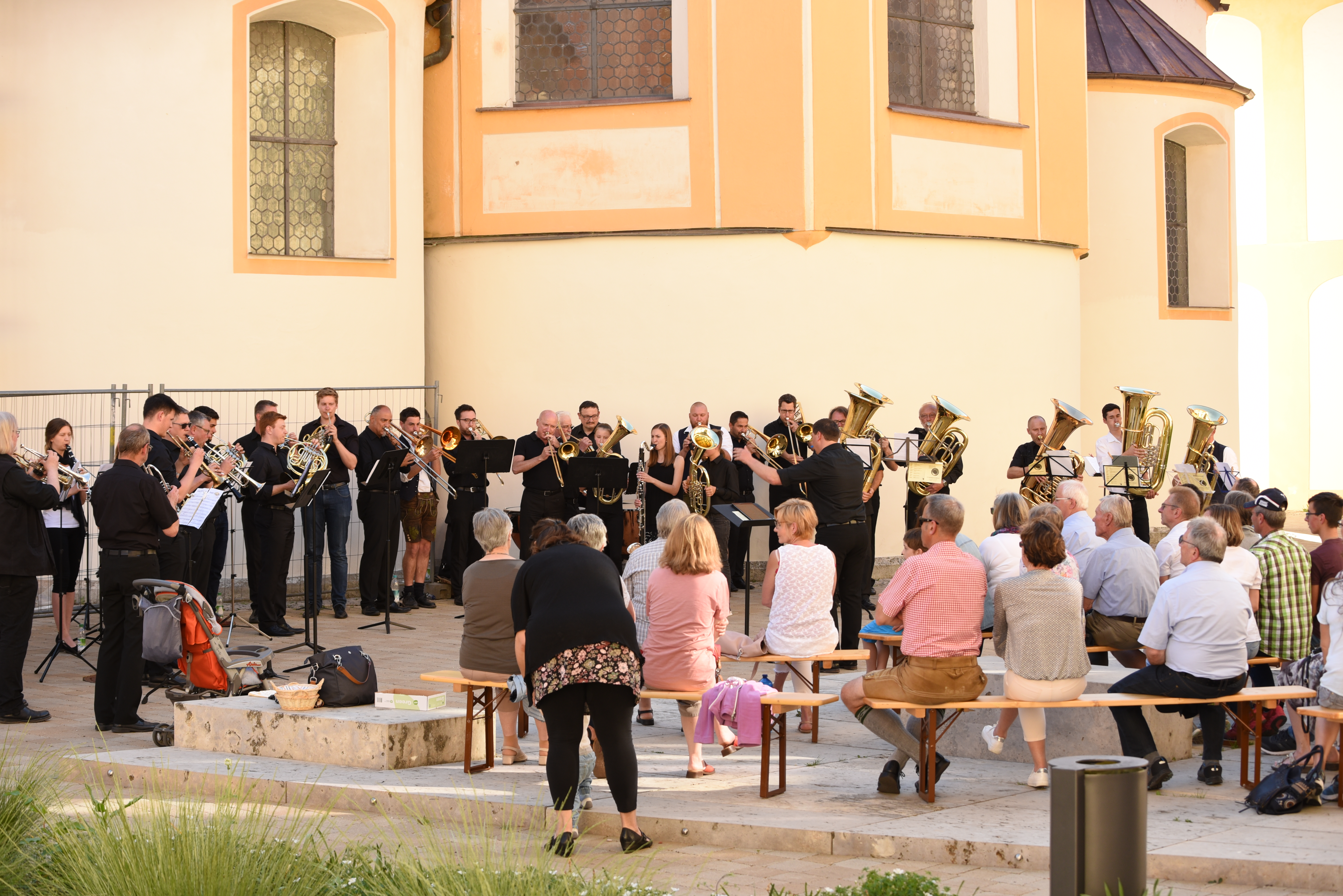 Bläserserenade im Gabrielihof