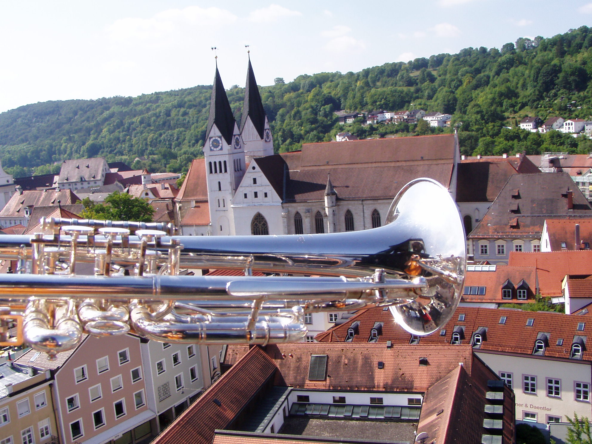 Turmblasen auf dem Eichstätter Rathausturm